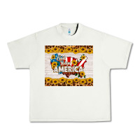 Pistachio god bless america Urban Heavy Tee - HRA Design Shop