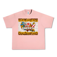 Salmon god bless america Urban Heavy Tee - HRA Design Shop