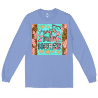 Colony Blue wife mom nurse tumbler Long Sleeve Tee - BundleAndBundleShop