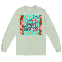 Matcha wife mom nurse tumbler Long Sleeve Tee - BundleAndBundleShop