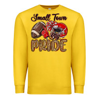 Lemon small town big pride red Premium Sweatshirt - MaliasSmallBusiness