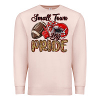 Small Town Big Pride Red Premium Sweatshirt | Teevron