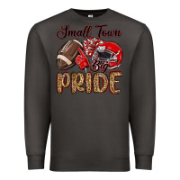 Smoke small town big pride red Premium Sweatshirt - MaliasSmallBusiness