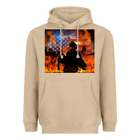 Mushroom western firefighters Heavyweight Hoodie - MaliasSmallBusiness