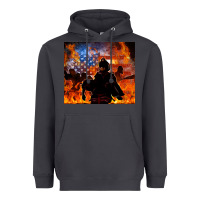 Smoke western firefighters Heavyweight Hoodie - MaliasSmallBusiness