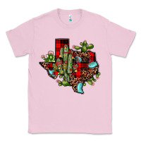Bubblegum Pink cactus christmas texas map Classic Tee - JahusDesignShop