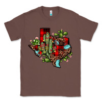 Chestnut cactus christmas texas map Classic Tee - JahusDesignShop