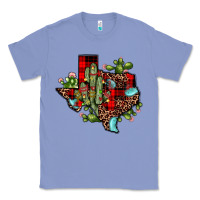 Colony Blue cactus christmas texas map Classic Tee - JahusDesignShop