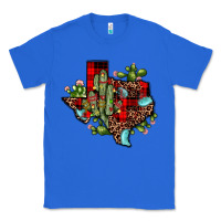 True Royal cactus christmas texas map Classic Tee - JahusDesignShop