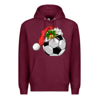 Burgundy Christmas sports Premium Hoodie - BarkalooDesign