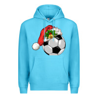 Ocean Blue Christmas sports Premium Hoodie - BarkalooDesign