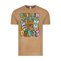 Vintage Camel Chillin with my peeps Easter Vintage Tee - OliviaCreatesArt