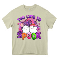 Mossy too cute spook Heavy Core Tee - Artiststas