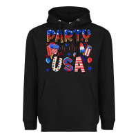 Black party in the usa Heavyweight Hoodie - NancyCooperArtShop