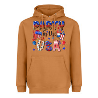 Meerkat party in the usa Heavyweight Hoodie - NancyCooperArtShop