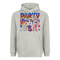 Moon Dust party in the usa Heavyweight Hoodie - NancyCooperArtShop