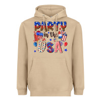 Mushroom party in the usa Heavyweight Hoodie - NancyCooperArtShop