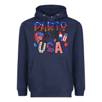 Navy party in the usa Heavyweight Hoodie - NancyCooperArtShop