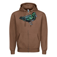 Chestnut East İndie Duck Zipper Hoodie - LillyAllenDesigns