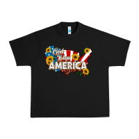 Black god bless america Urban Heavy Tee - HRA Design Shop