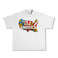 Lunar Rock god bless america Urban Heavy Tee - HRA Design Shop