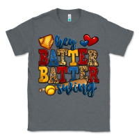 Charcoal Heather hey batter batter swing softball Classic Tee - Jasminsmagicworld