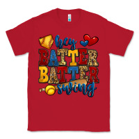 Red hey batter batter swing softball Classic Tee - Jasminsmagicworld