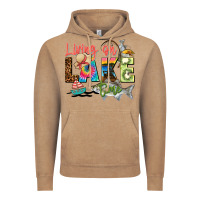 Vintage Coffee living on lake time Vintage Hoodie - Zillion Design Studio