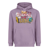 Lavender teaching is my jam teacher school Heavyweight Hoodie - NancyCooperArtShop