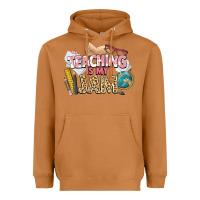 Meerkat teaching is my jam teacher school Heavyweight Hoodie - NancyCooperArtShop