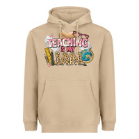 Mushroom teaching is my jam teacher school Heavyweight Hoodie - NancyCooperArtShop