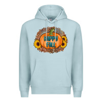 Blue Mist happy fall Premium Hoodie - AdoDesignShop