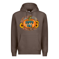 Coffee happy fall Premium Hoodie - AdoDesignShop