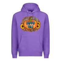 Purple happy fall Premium Hoodie - AdoDesignShop