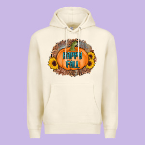 Happy Fall Premium Hoodie Designed By Adodesignshop