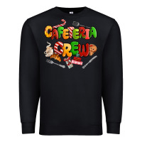 Black Christmas cafeteria crew Premium Sweatshirt - MaliasSmallBusiness