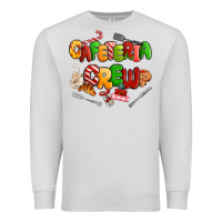 Dove Grey Christmas cafeteria crew Premium Sweatshirt - MaliasSmallBusiness