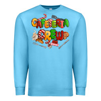 Ocean Blue Christmas cafeteria crew Premium Sweatshirt - MaliasSmallBusiness