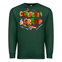 Sports Green Christmas cafeteria crew Premium Sweatshirt - MaliasSmallBusiness