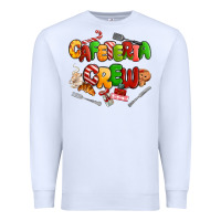White Christmas cafeteria crew Premium Sweatshirt - MaliasSmallBusiness
