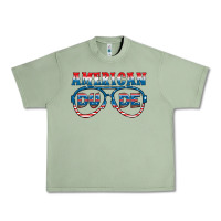Oil Green american dude Urban Heavy Tee - HRA Design Shop