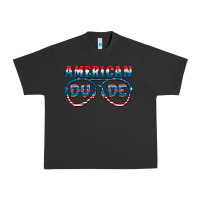 Pigment Black american dude Urban Heavy Tee - HRA Design Shop