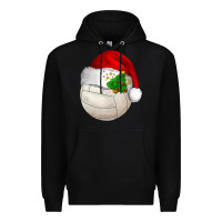 Black Christmas sports Premium Hoodie - BarkalooDesign