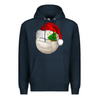 Navy Christmas sports Premium Hoodie - BarkalooDesign