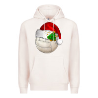 Pale Pink Christmas sports Premium Hoodie - BarkalooDesign