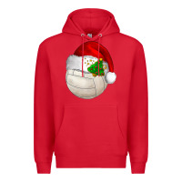Red Christmas sports Premium Hoodie - BarkalooDesign