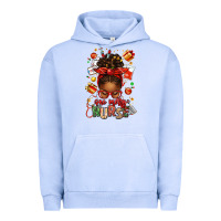Pigment Grape Ice one merry nurse afro messy bun Urban Hoodie - texasbilliewilder