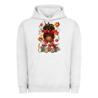 Pigment Lunar Rock one merry nurse afro messy bun Urban Hoodie - texasbilliewilder