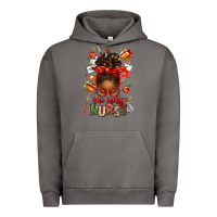 Pigment Tornado one merry nurse afro messy bun Urban Hoodie - texasbilliewilder