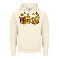Vintage Artic butterfly coffee cups Vintage Hoodie - Zillion Design Studio